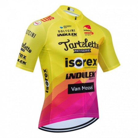 Cykeltrøje 2024 Tarteletto Isorex Gul